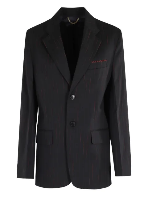 Victoria Victoria Beckham pinstripe single-breasted blazer
