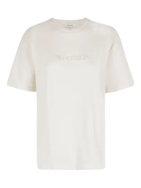 JW Anderson logo-embossed t-shirt