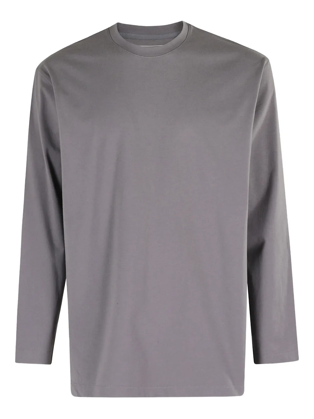 Y-3 long-sleeve logo sweatshirt - グレー Y-3 long-sleeve logo sweatshirt - グレー