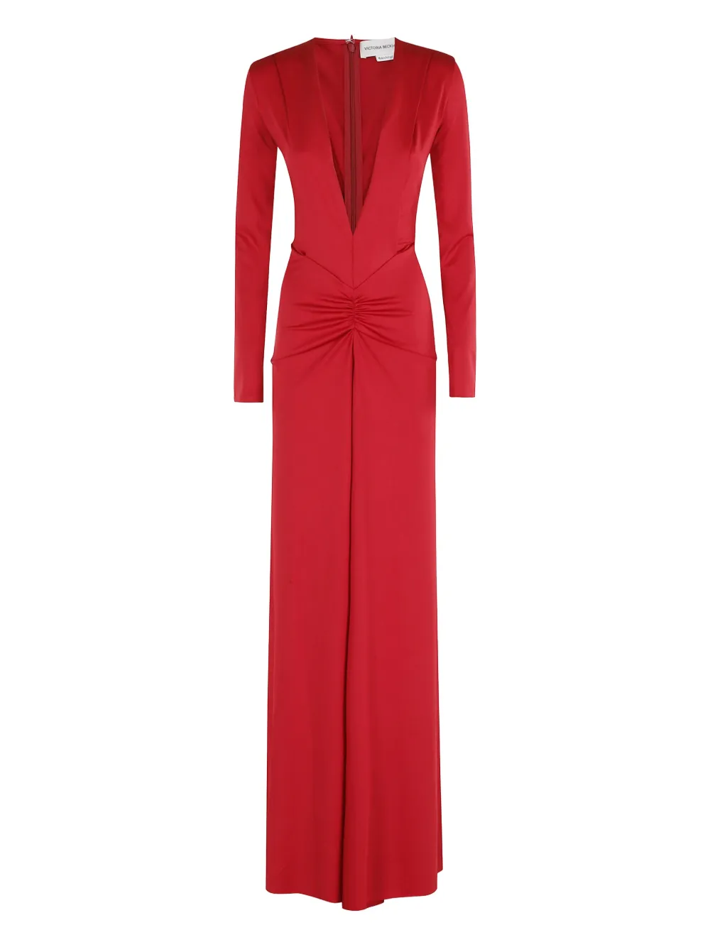 Victoria Victoria Beckham v-neck dress | Red | Image 1