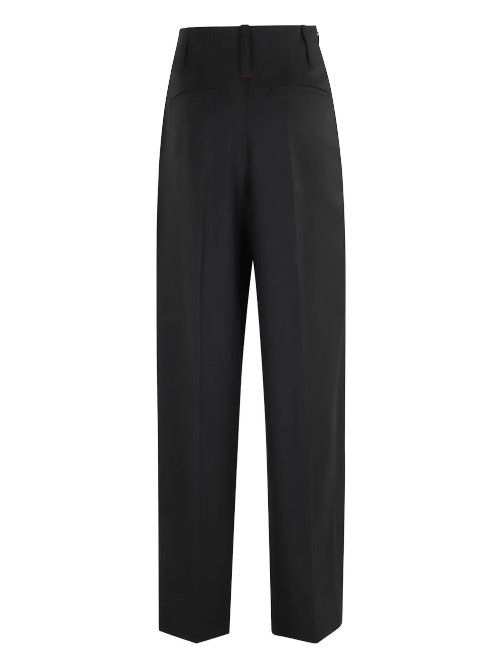Victoria Beckham pinces pleated trousers Zwart