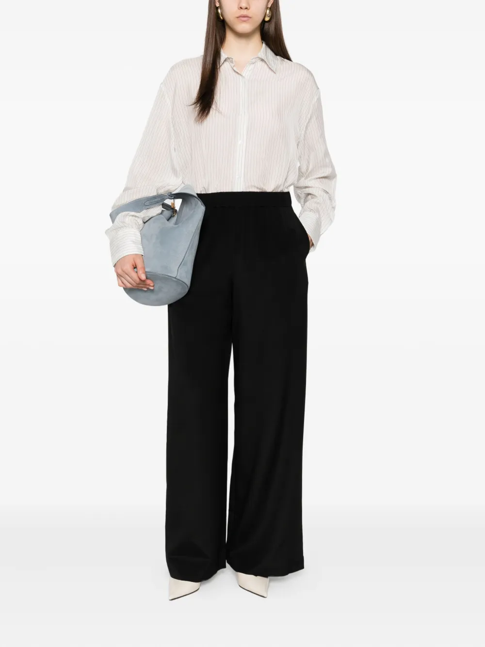 Max Mara elasticated-waist trousers | Wide-Leg Pants | Image 2