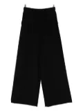 Max Mara elasticated-waist trousers - Black