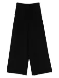 Max Mara elasticated-waist trousers - Black