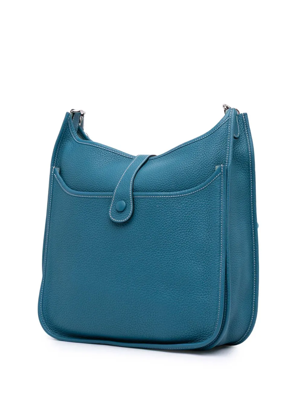 Pre-owned Hermes 2012 Clemence Evelyne Iii 33 Crossbody Bag