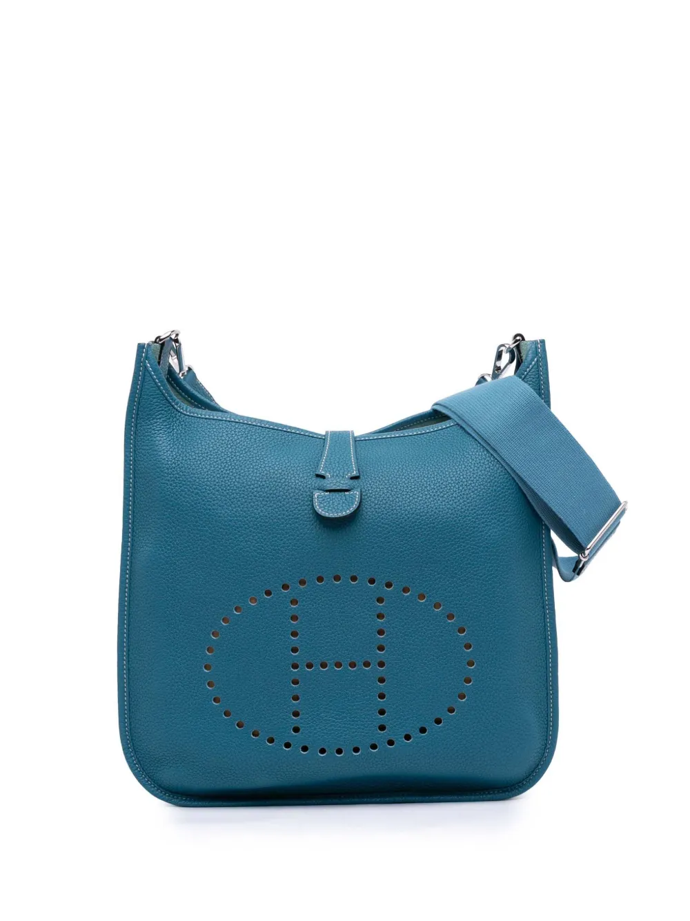 Hermès Pre-Owned 2012 Clemence Evelyne III 33 crossbody bag | Blue | Image 1