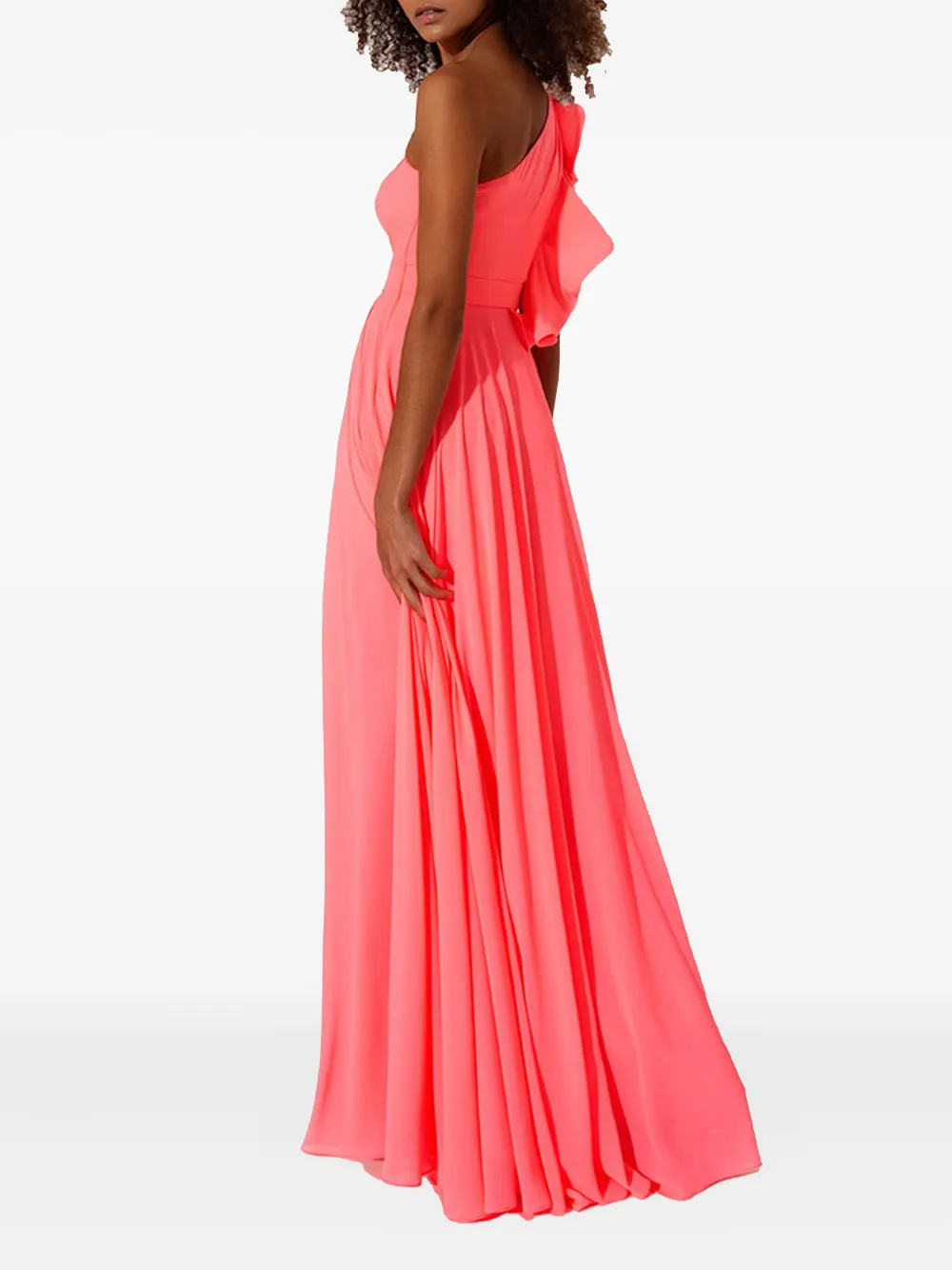 Allure ruffle one-shoulder maxi dress | Evening Dresses | Image 2