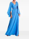 Allure embellished maxi dress - Blue