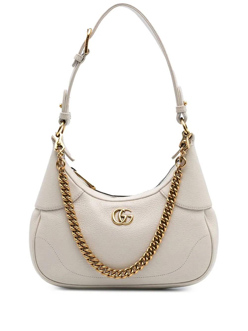 Gucci Pre-Owned 2016-2024 スモール カーフスキン アフロディーテ ショルダーバッグ - ホワイト Gucci Pre-Owned 2016-2024 スモール カーフスキン アフロディーテ ショルダーバッグ - ホワイト