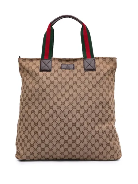 Gucci Pre-Owned 2016-2025 GG Canvas Web tote bag