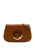 Gucci Pre-Owned 2016-2025 Calfskin Blondie Chain satchel - Brown