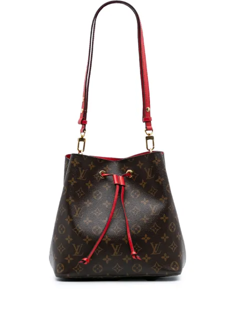 Louis Vuitton Pre-Owned 2019 Monogram Neonoe MM bucket bag