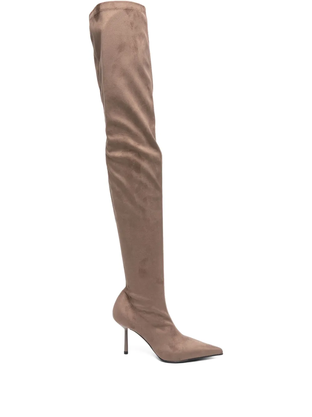 Le Silla 80mm pointed-toe boots Brown