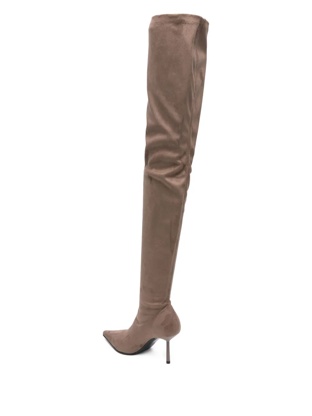 Le Silla 80mm pointed-toe boots Brown