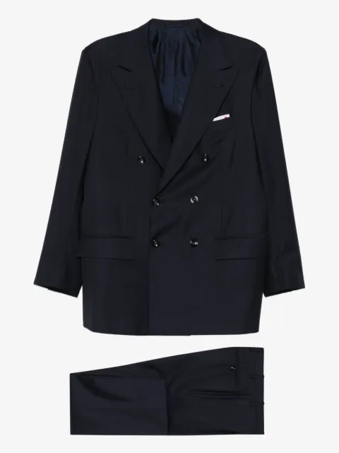 Kiton traje con doble botonadura