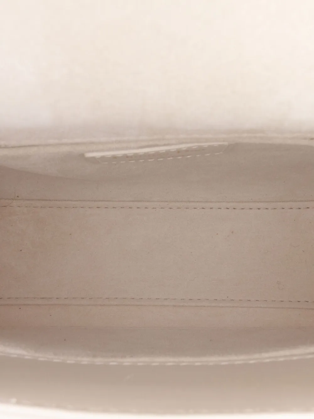 Pre-owned Dior 2022 Small Lambskin Cannage Lucky Star Studded Lady  Satchel In White