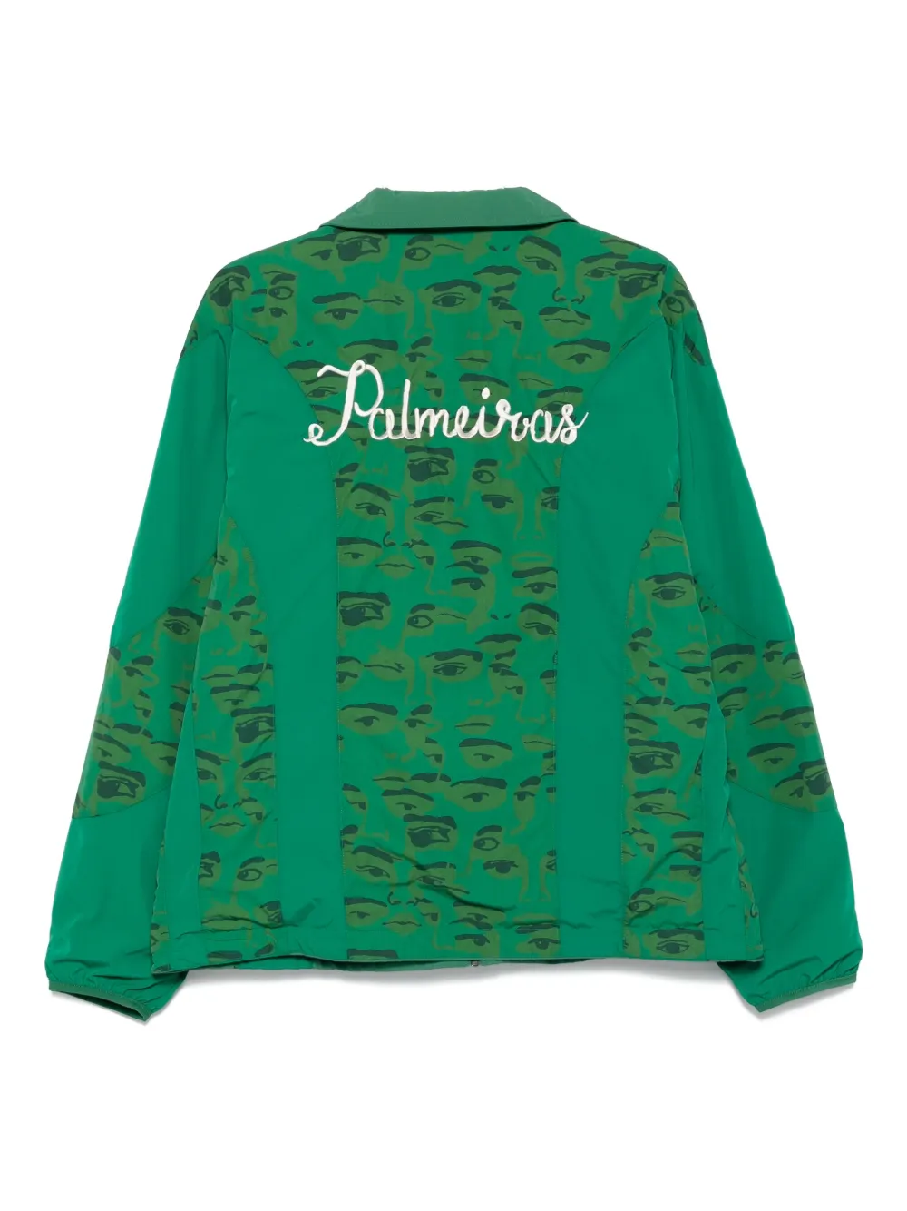 PUMA x KidSuper Palmeiras print zip-up jacket Groen