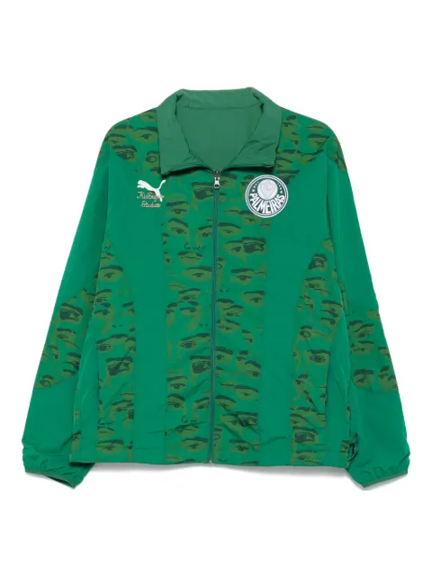 PUMA x KidSuper Palmeiras print zip-up jacket
