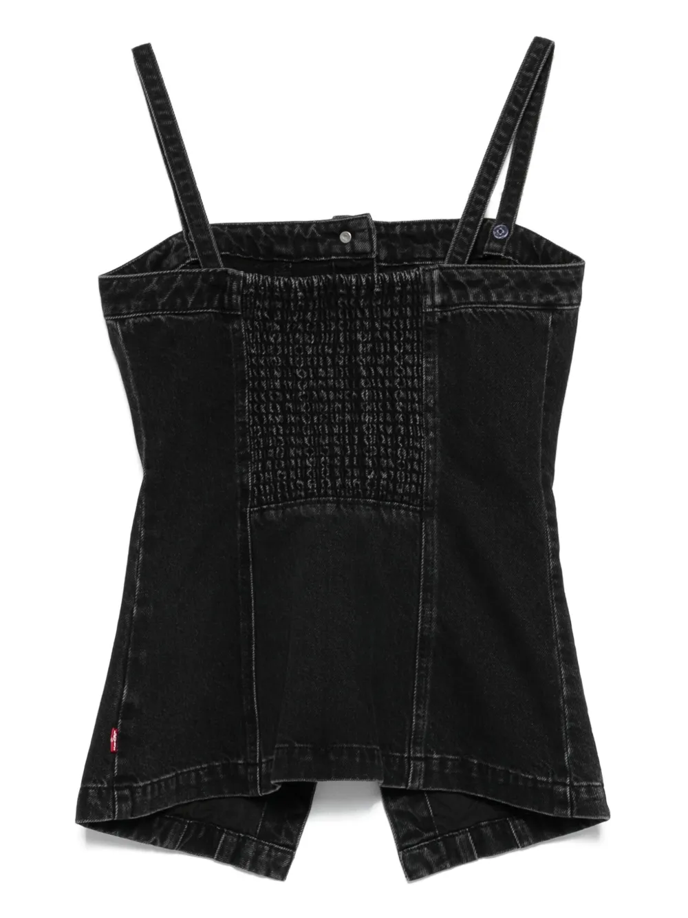 Levi's Denim top met knopen - Grijs
