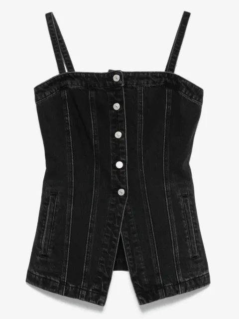 Levi's haut en jean à boutonnière