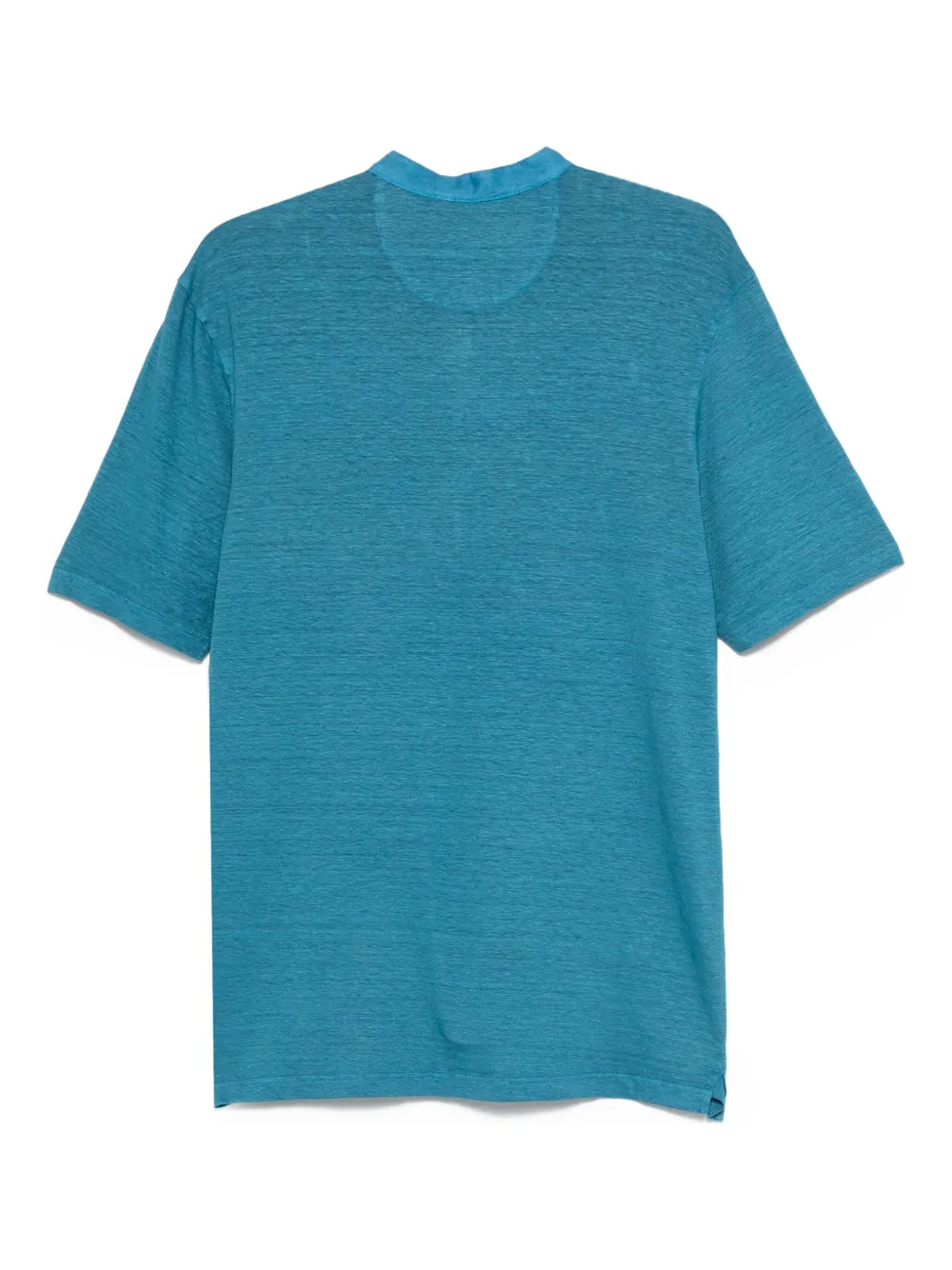 Gran Sasso Henley T-shirt - Blauw