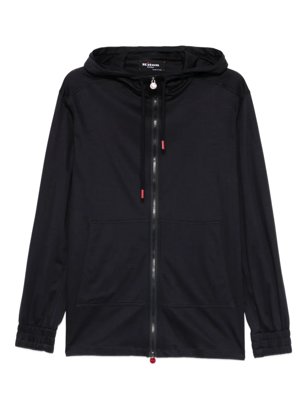 Kiton zip-up hoodie | azul | Image 1