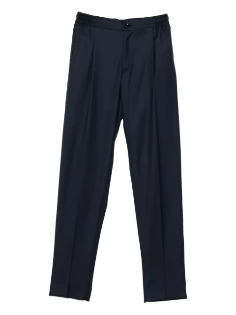 Kiton elasticated-waist trousers