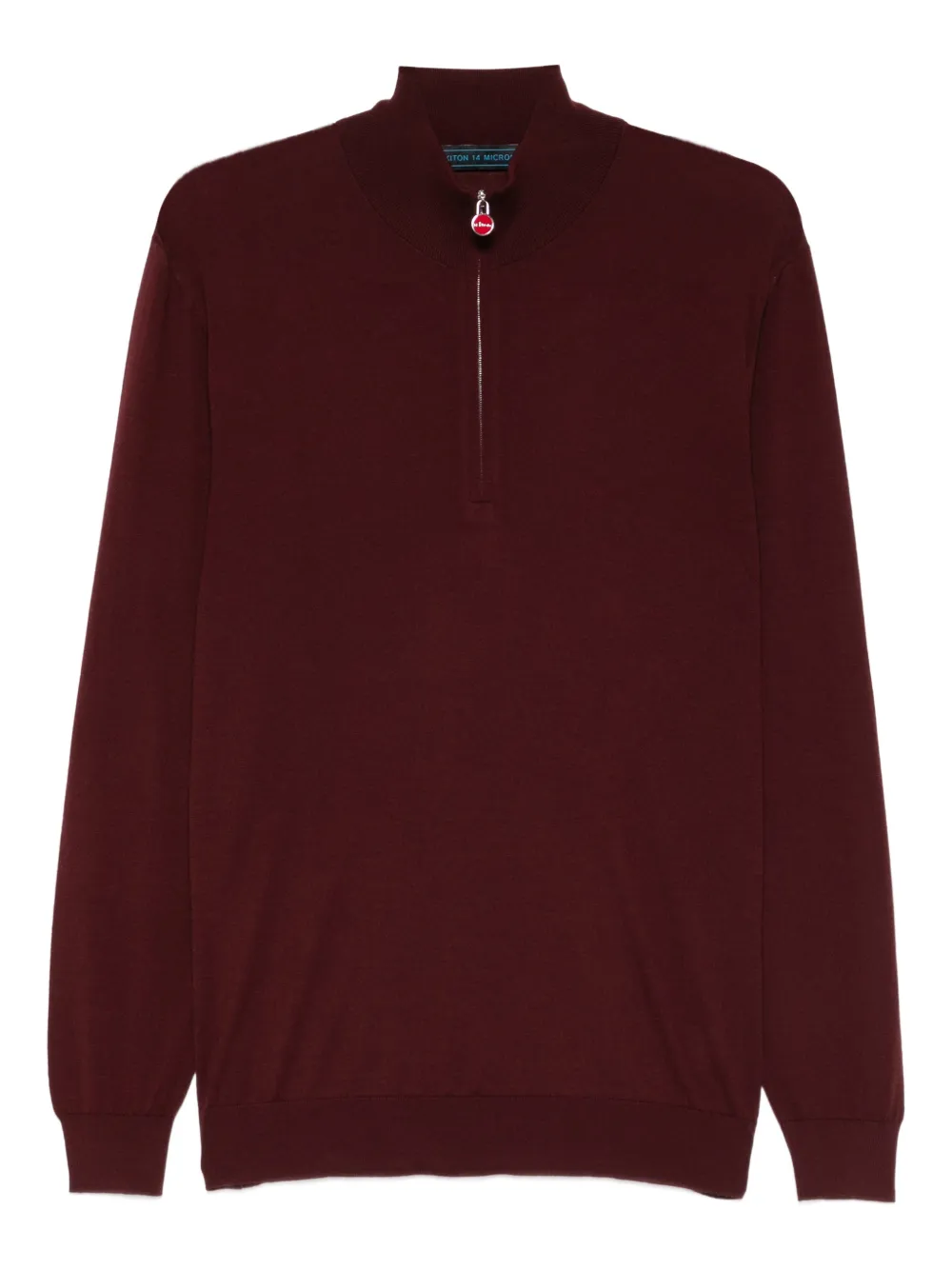 Kiton mock-neck sweater | rojo | Image 1