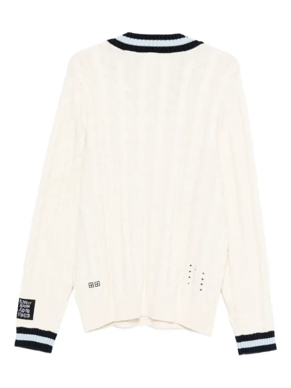 Ksubi ケーブルニット セーター | ホワイト | FARFETCH JP