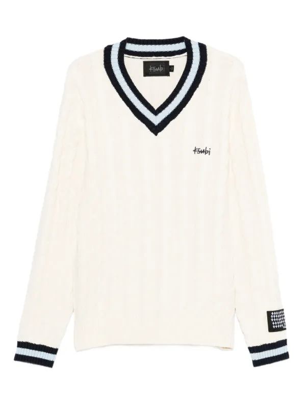 Ksubi セーター Ksubi ケーブルニット セーター | ホワイト | FARFETCH JP