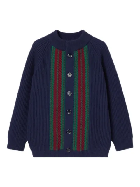 Gucci Kids Gestreifter Cardigan