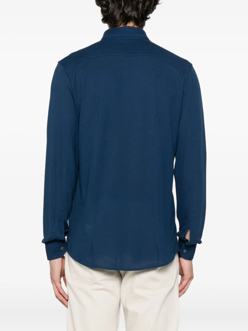 Gran Sasso Button-down overhemd Blauw