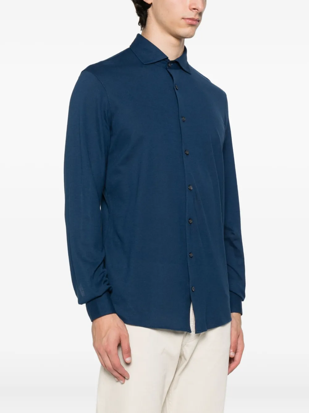 Gran Sasso Button-down overhemd Blauw