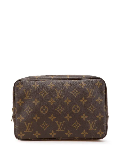 Louis Vuitton Pre-Owned شنطة كلاتش 'تروس تواليت 23' بمونوغرام 1986