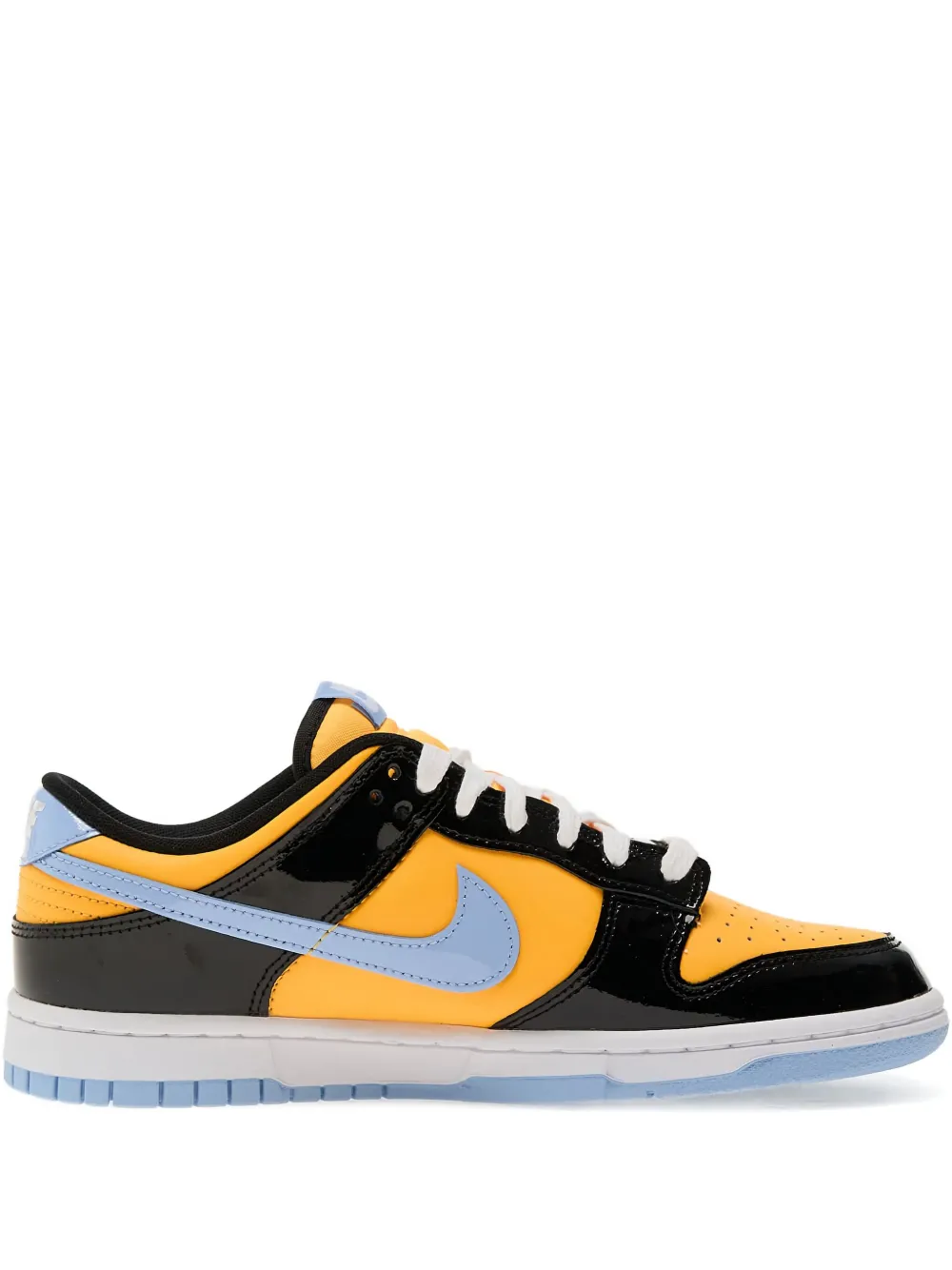 Nike Dunk Low Retro patent leather sneakers Black