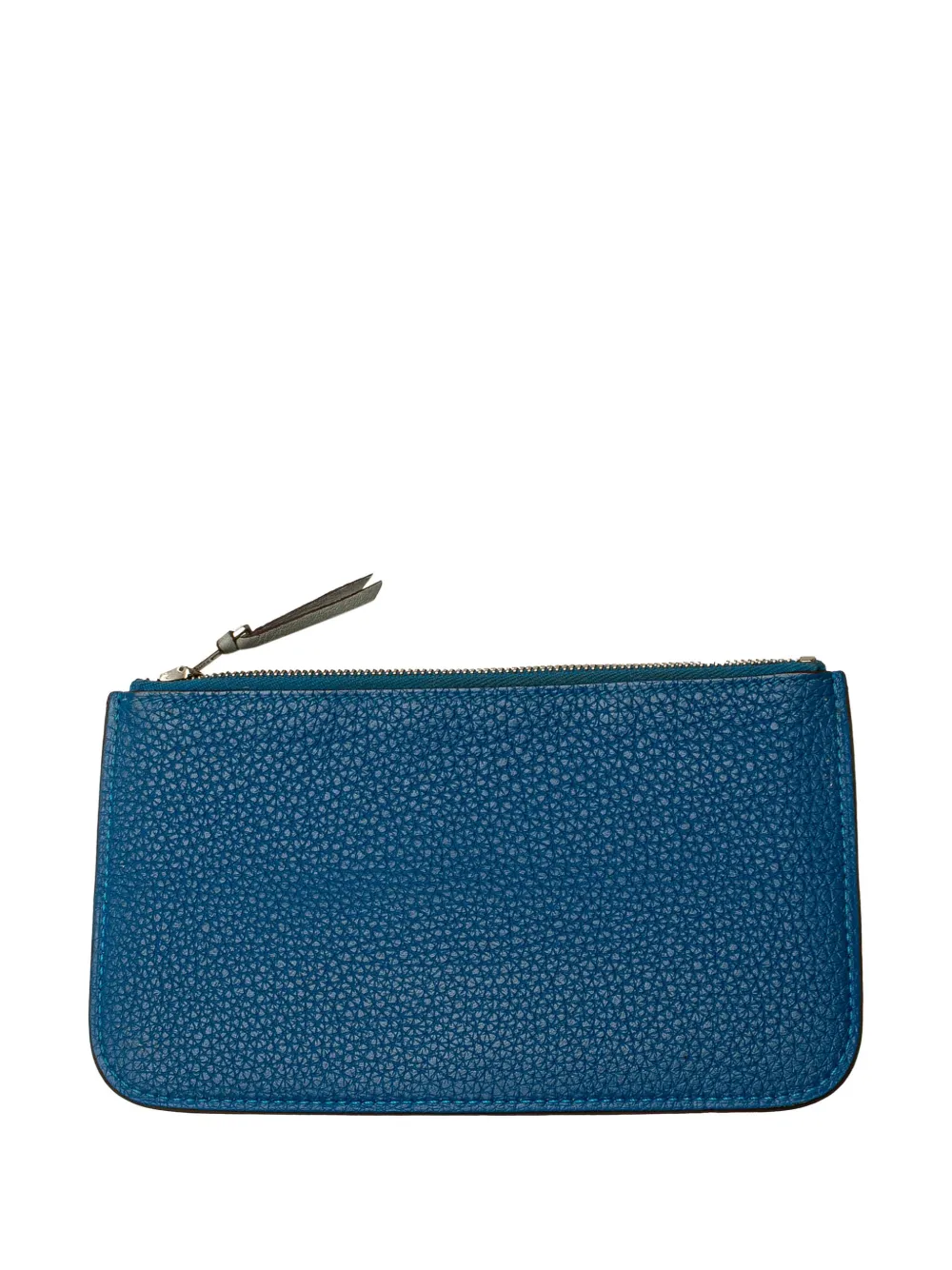 Pre-owned Hermes 2012 Bicolor Togo Dogon Duo Wallet Gm Long Wallets
