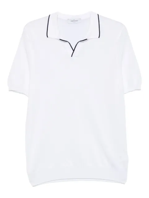 Gran Sasso knitted-collar polo T-shirt
