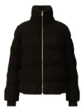 Fabiana Filippi quilted sequin jacket - Black