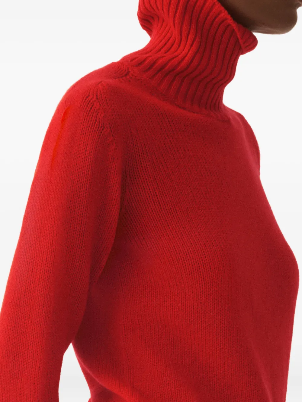 Fabiana Filippi Geribbelde coltrui Rood