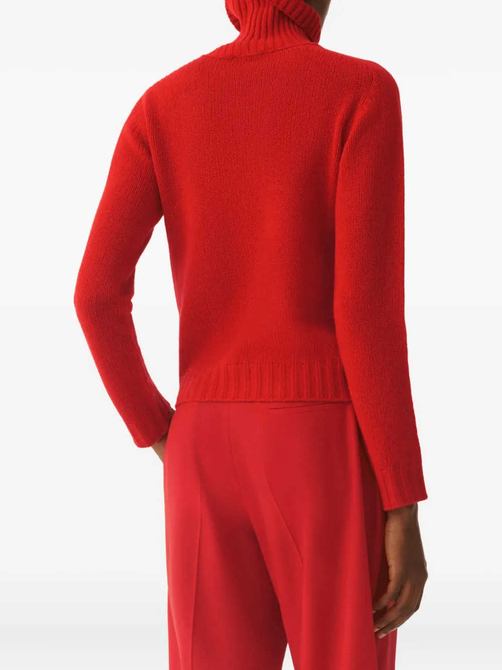 Fabiana Filippi Geribbelde coltrui Rood