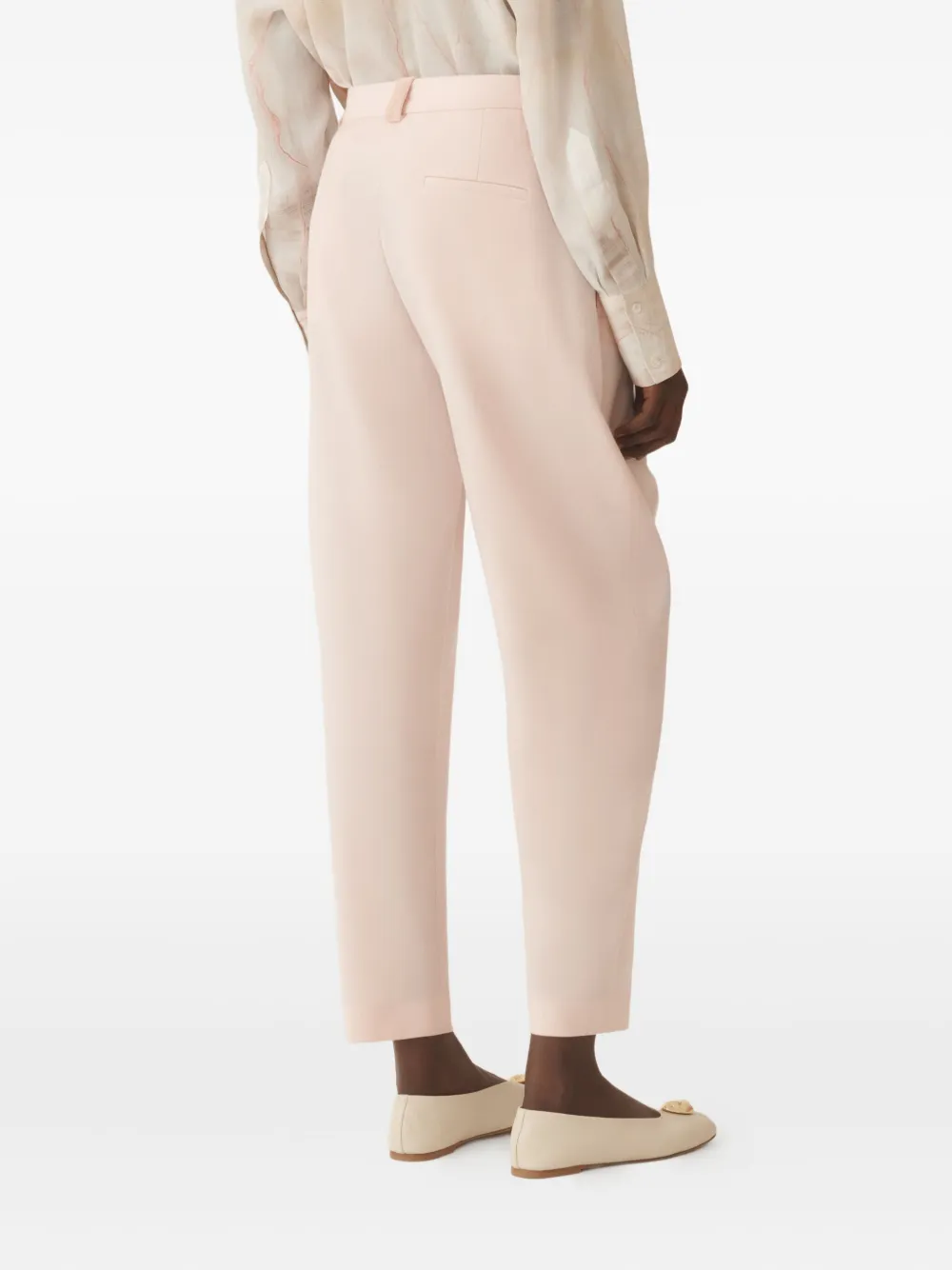 Fabiana Filippi Broek van wolblend Roze