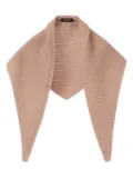 Fabiana Filippi waffle-knit scarf - Pink