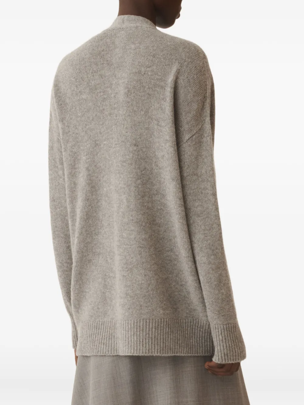 Fabiana Filippi Vest met V-hals Grijs