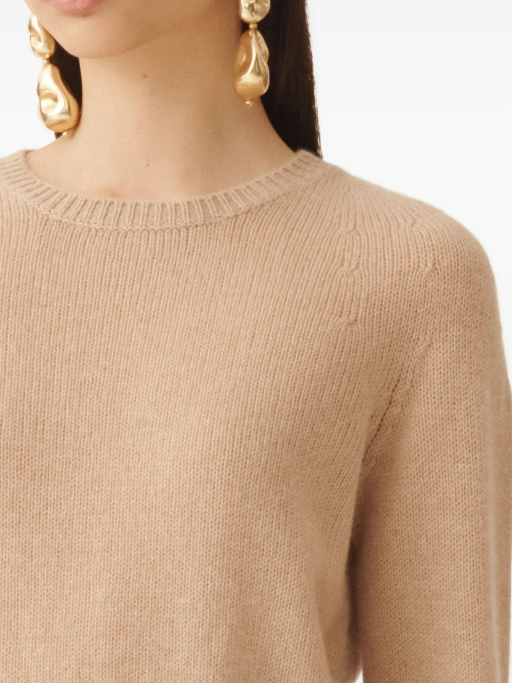Fabiana Filippi Kasjmier trui Beige
