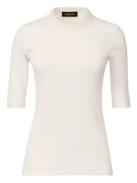 Fabiana Filippi embellished-neckline top