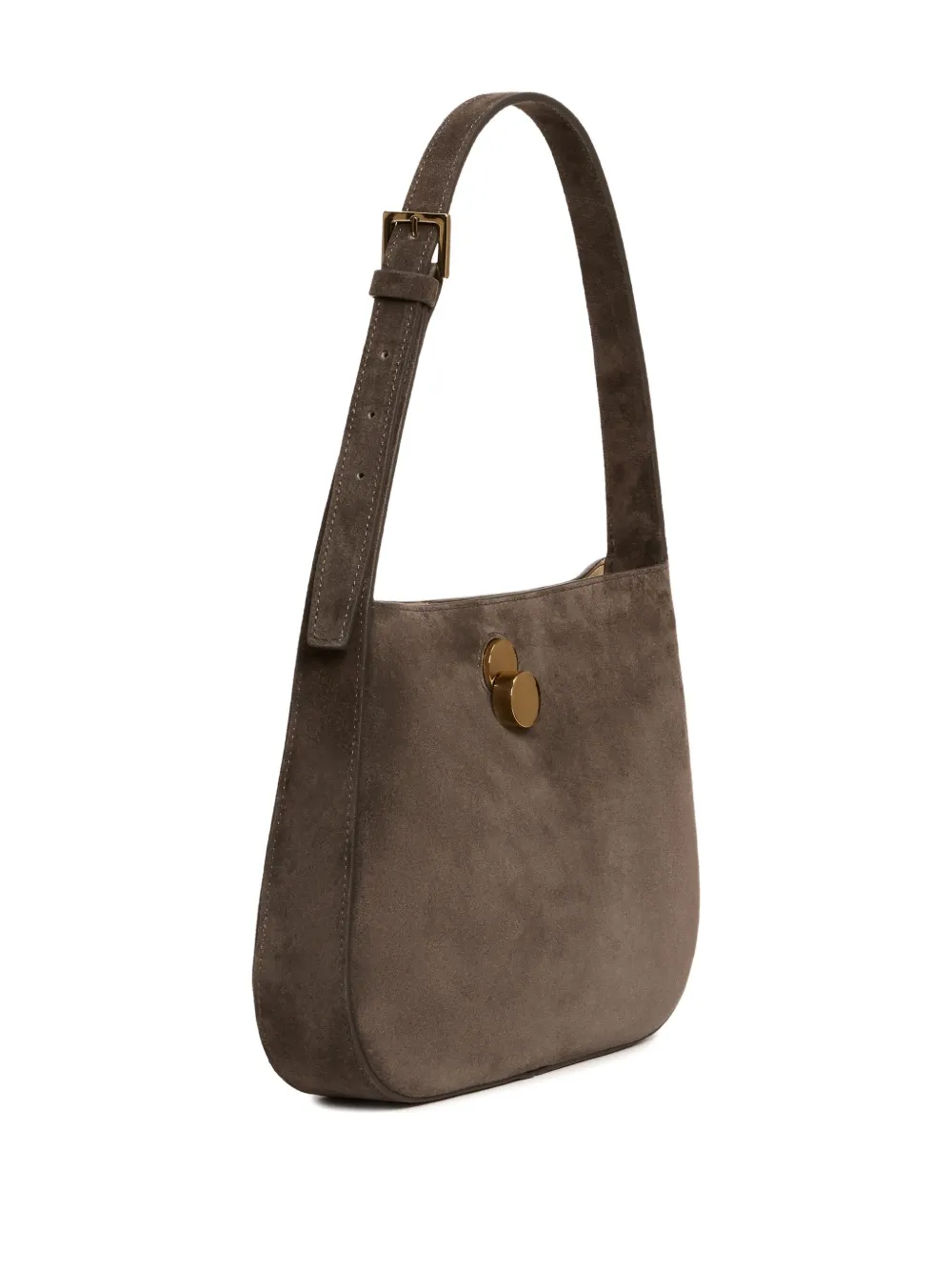 Fabiana Filippi Suède schoudertas Bruin