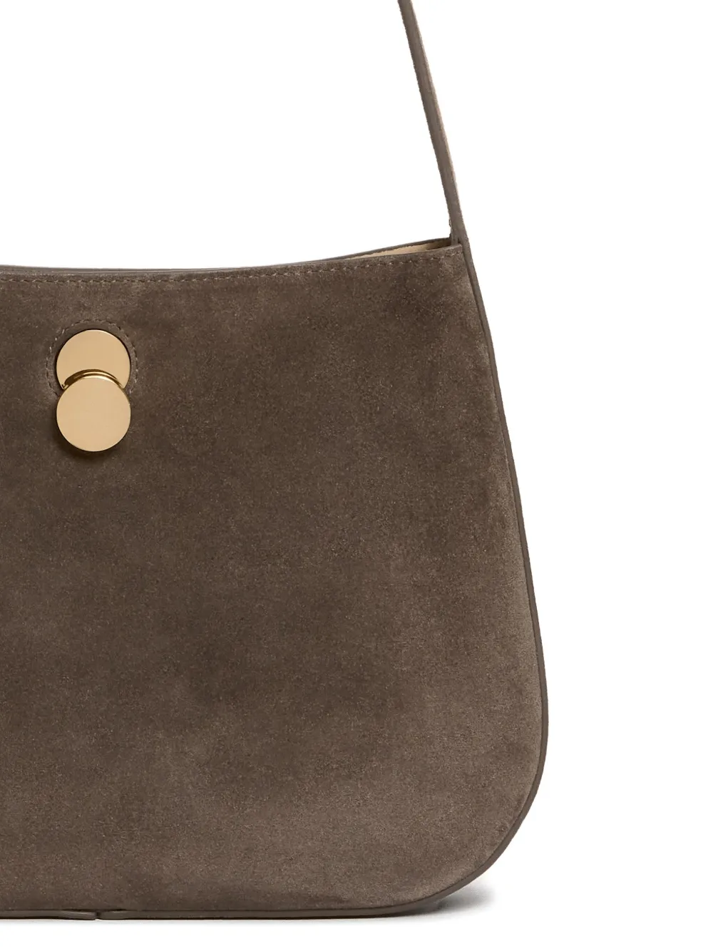 Fabiana Filippi Suède schoudertas Bruin