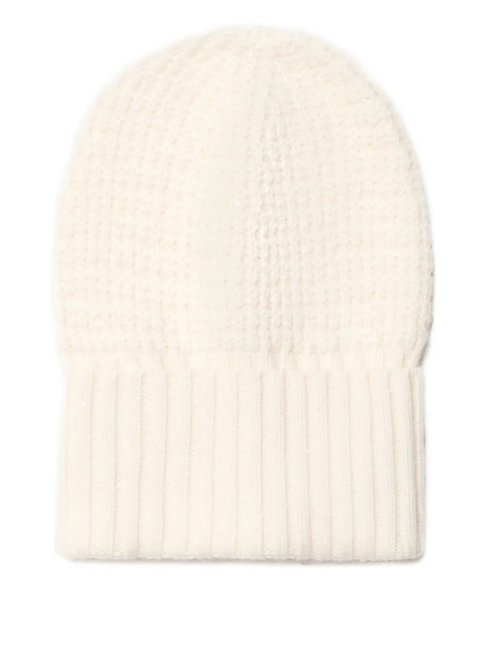 Fabiana Filippi virgin wool beanie hat | White | Image 1