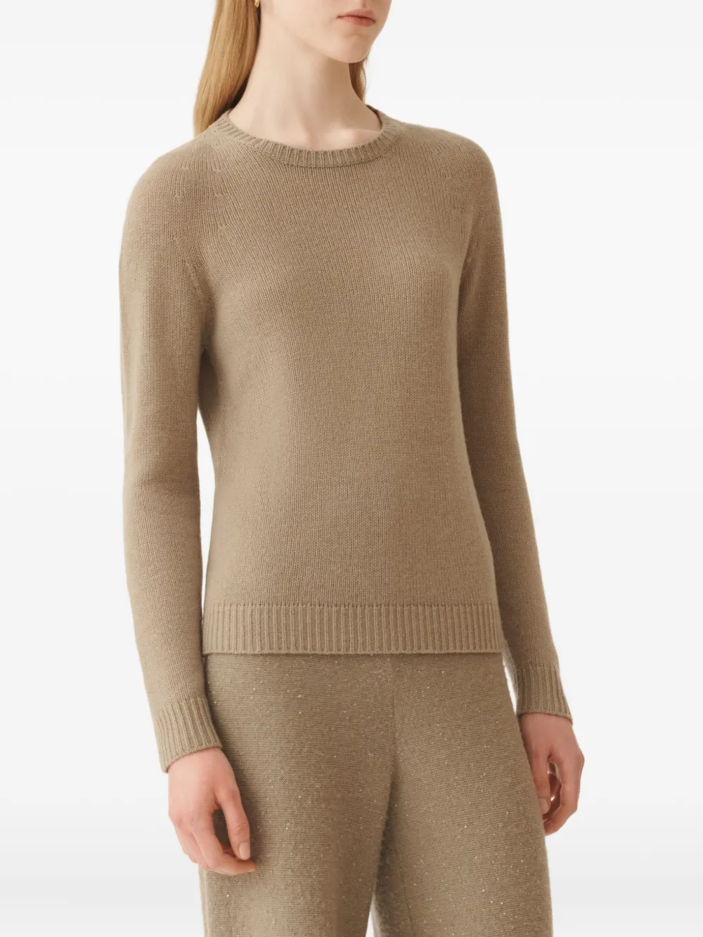Fabiana Filippi Kasjmier trui Beige