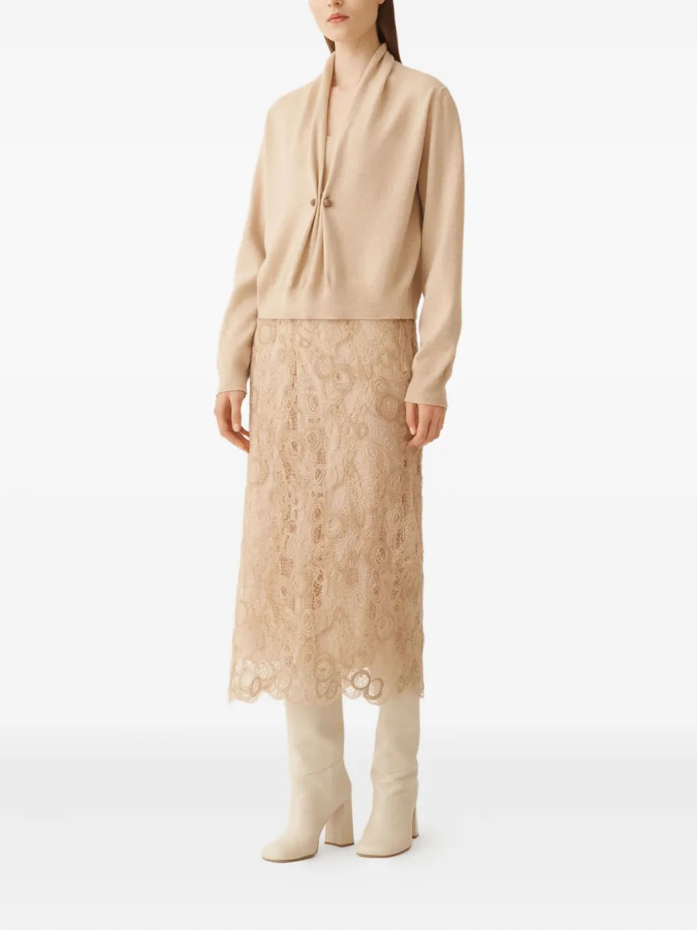 Fabiana Filippi knotted-button cardigan | Cardigans | Image 2